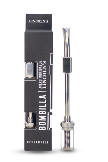 BOMBILLA PREMIUM C/ RESORTE - ACERO INOXIDABLE